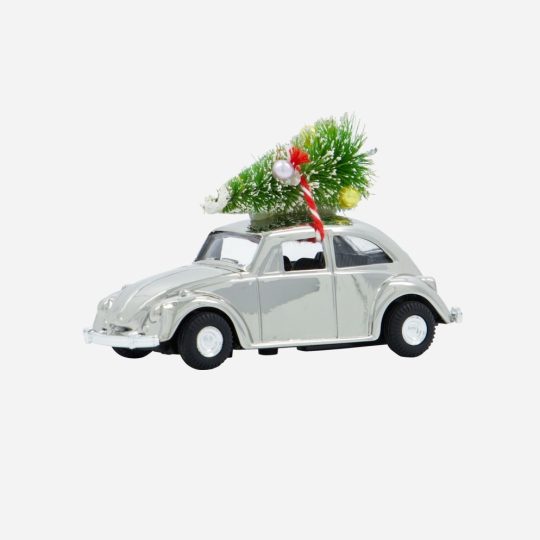 House Doctor Mini Xmas Σκαραβαίος, silver